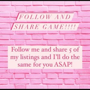 ILL SHARE 5 OF YOUR ITEMS